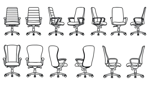 Office chair designs ergonomic chair swivel chair product plan