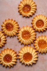 homemade cookies with jam 