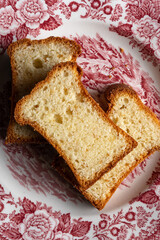 cake on plate