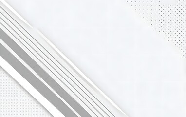 White Gray Diagonal Stripes Simple Background Design