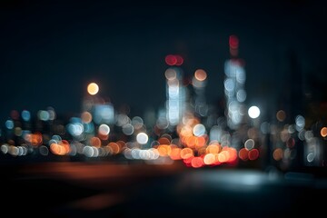 Night Cityscape Lights