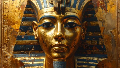 Maschera d’oro di Tutankhamon – Artefatto egizio