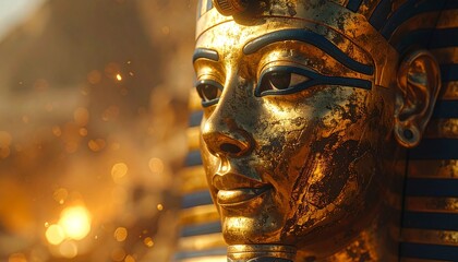 Tutankhamun Golden Mask Egypt Artifact