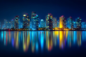 Night City Reflection
