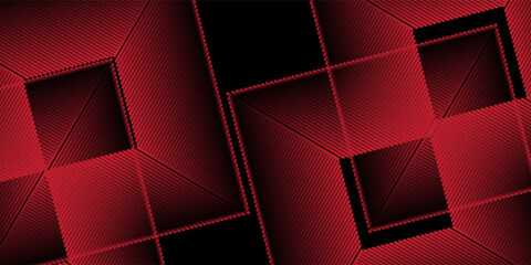 3D glowing red techno abstract background overlap layer on dark space with letter x effect decoration. Modern graphic design element future style concept for banner, flyer, card, or brochure cover
