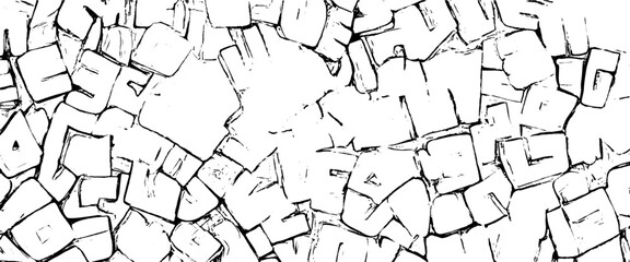 Vector distressed grunge seamless pattern concept 