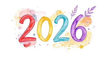 Colorful new year celebration card design with happy Christmas holiday illustration symbol and vector text 2014 number