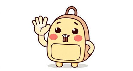 Naklejka premium A funny cartoon chicken and dog illustration with a happy, cute pink pig character and a fun, smiling bird design