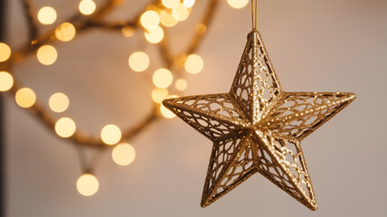 Close up of a delicious caramel glazed donut with colorful sprinkles on a plate