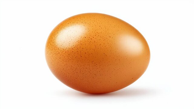 Textured egg on white surface