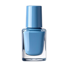 Sky Blue Nail Polish: A sleek bottle of sky blue nail polish, its vibrant color hinting at style and beauty. Its sophisticated design promises a touch of elegance for the discerning individual.