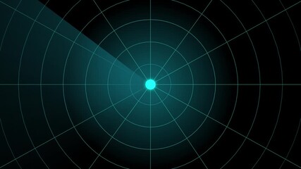 Radar Display airplane ,Aerial defense radar hologram with heatmap effects and blinking signal points .Futuristic radar screen interface with cyan digital grid and scanning beam, high Radar screen  - Powered by Adobe