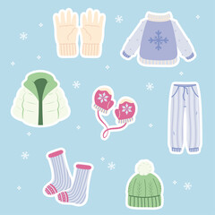 winter clothes cozy warm apparel for cold season fashion style