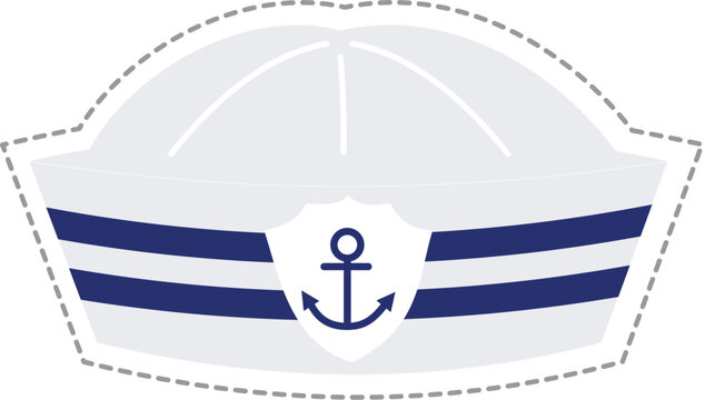 Hat icons of various professions careers