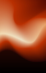 abstract wave pattern in gradients of orange, crimson, and deep black. Ideal for backgrounds, covers, or modern digital design