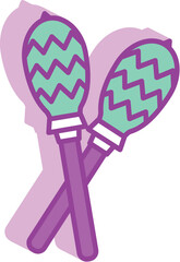 Set of Music Instrument