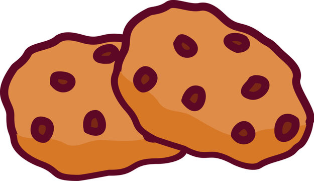 Party Sweets Food Hand Drawn