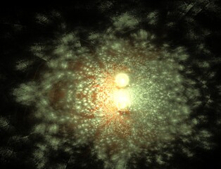 Imaginatory fractal abstract background Image