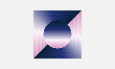 modern geometric minimalist abstract background