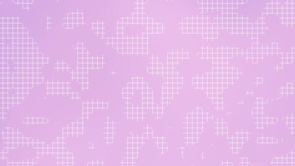 Soft lilac gradient background with abstract white grid mesh elements creating a modern digital look ideal for global celebration designs invitations tech events and creative projects