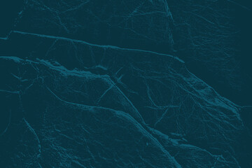 Distressed Blue Leather Background Texture.