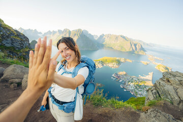 Summer adventure in Lofoten Islands