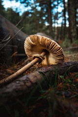 Setas que nacen en el otoño