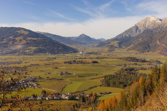 Landschaft, Leogang, Pinzgau, Herbst