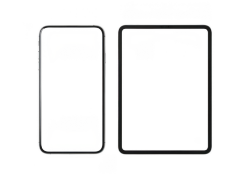 Device Screen Protector Glass for Mobile Phone Tablet Gadget, Protection Shield Accessory Template