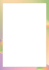 green frame for text