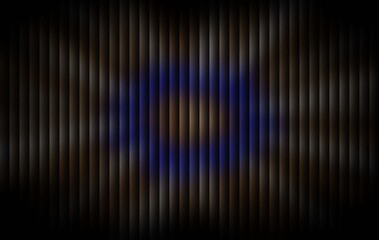 Blue Gold Black Glossy Center Glow Vertical Bar Gradient Abstract Background