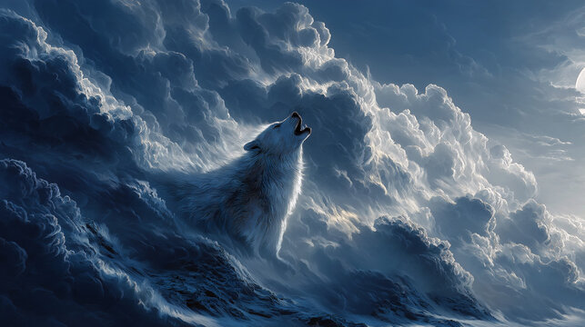 "Binding of Fenrir" - Norse Myth Epic, Gleipnir Ribbon, Game BOSS Concept Art