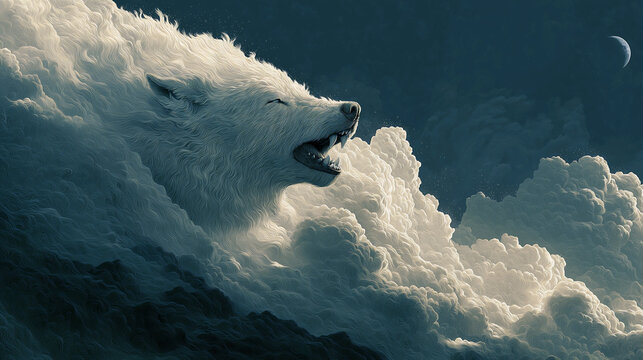 "Binding of Fenrir" - Norse Myth Epic, Gleipnir Ribbon, Game BOSS Concept Art