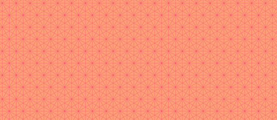 Subtle coral geometric pattern.  Elegant, repeating design ideal for backgrounds, website design, textiles, or packaging.  A delicate, interconnected motif conveys sophistication and order.