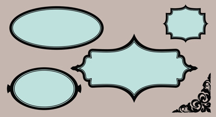 Design elegant frames for invitations and announcements easily today