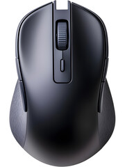 Computer mouse isolated on transparent background. Perfect for technology, office, and gadget design projects.