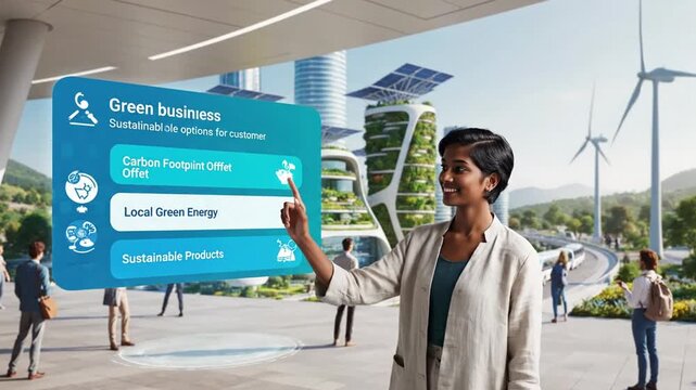 3230155 421 Environmental technology concept. Sustainable development goals. Sustainable planet trend and bio-economy to limit climate change and global warming. Sustainable options for cus 27725547 1