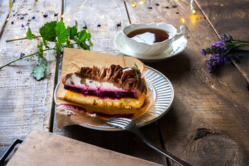 タルト生地のモンブラン