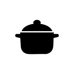 Cooking Pot Icon ｜ 鍋のシルエットアイコン