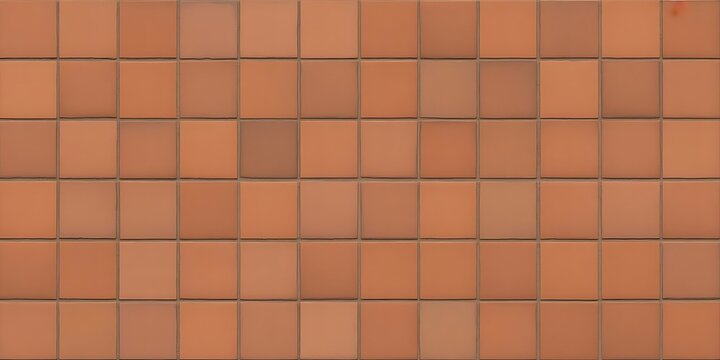 Seamless pattern of square terracotta colored tiles terracotta tiles square tiles