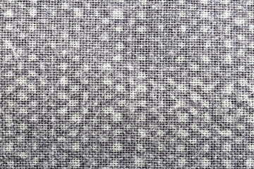 Background pattern of gray cotton fabric.