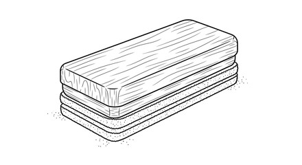 Stack of Wooden Planks with Visible Grain Pattern.