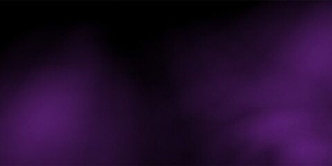 Dark Purple Abstract Smoke Gradient Background With Glowing Light Texture