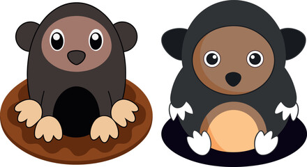 cute brown bear cartoon, forest animal illustration, wildlife bear vector, adorable animal clipart, woodland creature art, funny bear drawing, kids wild animal design, mountain wildlife cartoon, natur