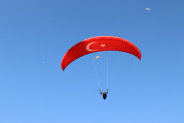Paragliding take off runway / Oludeniz / Fethiye / Turkey