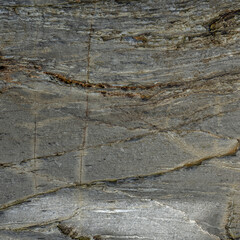 Grey Granite Crystalline Texture with Fine Lined Pattern Close-Up Texture