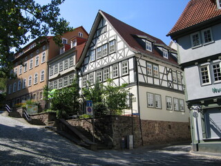 Pfarrberg in der historischen Altstadt von Eisenach