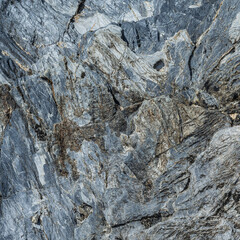 Grey Crystalline Rock Texture Close-Up Texture
