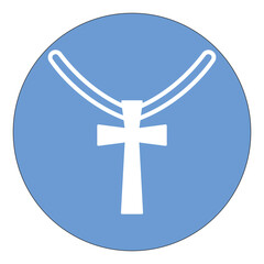 Obraz premium Necklace Vector Icon which can easily modify or edit