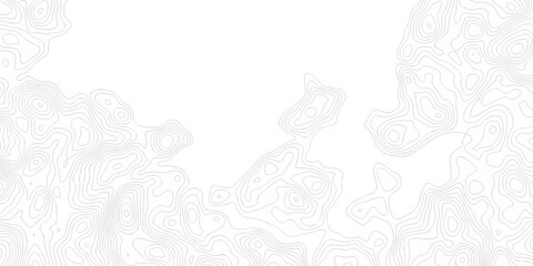 Fototapeta premium Minimal vector topo paper lines Topographic contour lines grid map seamless pattern. Geographic mountain relief. Abstract lines background. Contour maps. illustration, Topo contour map design. 